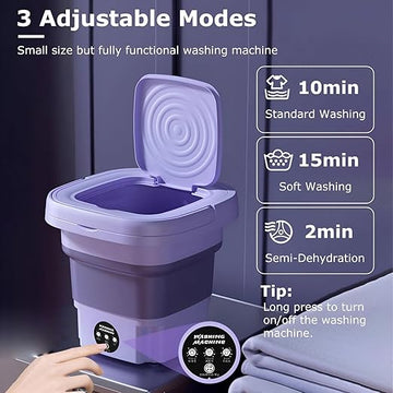 Mini Washing Machine with Dryer