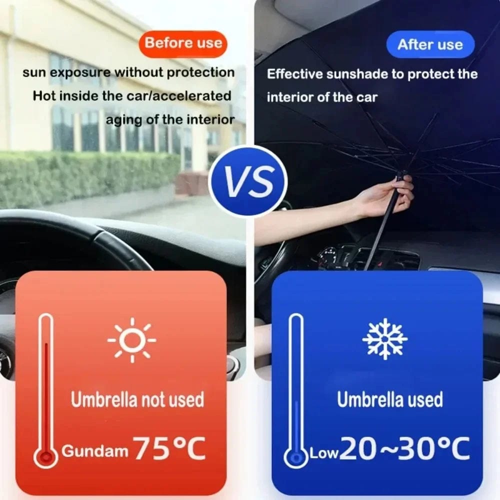 Car Windshield Sun Umbrella