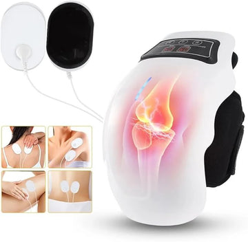 Intelligent Home Use Electric Intelligent Kneading Heating Knee Massager Rechargeable Pain Relief Infrared Laser Vibration Knee Massager
